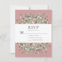 Casamento com Eucalipto Rosa Bege