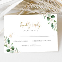 Casamento com Verde Folhagem de Eucalipto Elegante