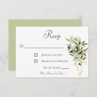 Casamento de Buquês de Branch de Oliva