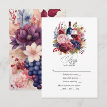 Casamento De Burgundy, Marinho E Blush De Vinho Fl