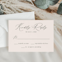 Casamento de Creme Elegante Moderno