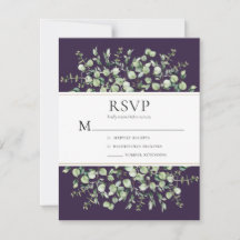 Casamento de Eucalipto Roxo
