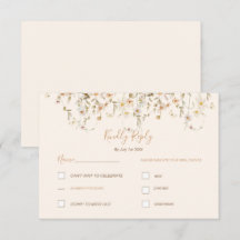 Casamento de Flores Silvestres Marfim e Bege Rosad