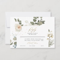 Casamento de Folhagem Botânica Amável e Suave