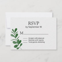 Casamento de Folhagem Verde de Todas as Estações