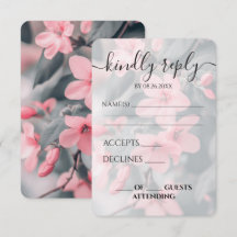 Casamento de Folhas Verdes Flores Cor-de-Rosa Pers