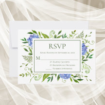 Casamento de Hortênsias Azuis