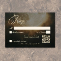 Casamento de Lua Cheia Gótica Escuro QR