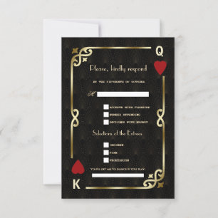 Cartão RSVP Casamento de Solicitação de Música de Excelente Do