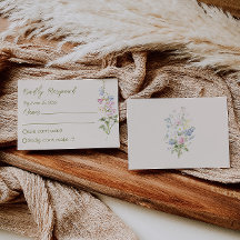 Casamento de Verão Floral Desenhado à Mão
