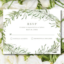 Casamento de Verde Botânica Elegante