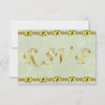 Casamento Dourado e Emerald Jewel