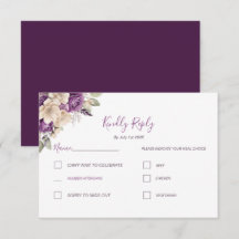 Casamento Elegante com Rosa Roxa e Marfim