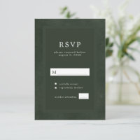 casamento elegante com tipografia moderna verde-es