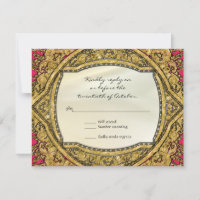 Casamento Elegante de Glitter Dourado com rolagem 