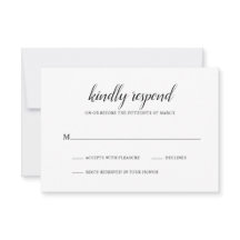 Casamento Elegante Simples Preto e Branco