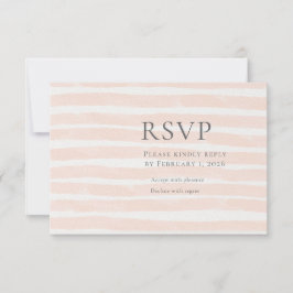 Cartão RSVP Casamento em St. Tropez