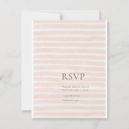 Cartão RSVP Casamento em St. Tropez