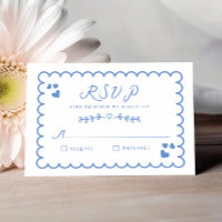 Casamento Escrito De Mão Ilustrada De Onda Funky