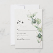 Casamento Eucalyptus Watercolor