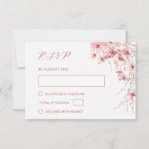 Casamento Floral Boho Rosa Arte Refinada