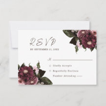 Casamento Floral de Borgonha Branca Elegante