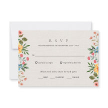 Casamento Floral do Jardim de Flores Selvagens