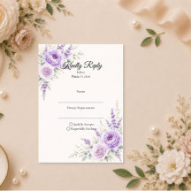 Casamento Floral Lavanda Elegante