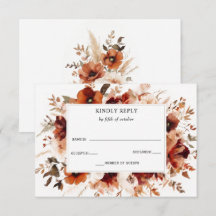 Casamento Floral Outono Burgundy Laranja Queimada