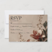 Casamento Floral Romântico Magnólia Vintage