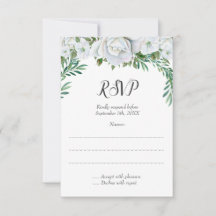 Casamento Foliar de Rosas Brancas Greenery