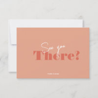 Casamento Minimalista do Peach moderno ousado