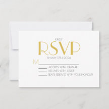 Casamento Minimalista Elegante Branco e Dourado