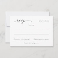 Casamento Minimalista Elegante Simples com Respost