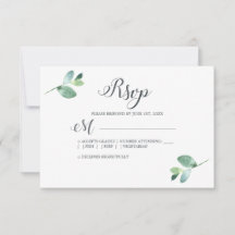 Casamento Mínimo do Eucalyptus Foliage em Script C