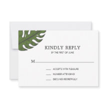 Casamento Moderno Tropical Simples