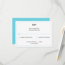Casamento Personalizado Azul Simples