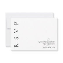 Casamento preto e branco moderno