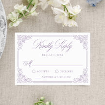Casamento Quadro Rebuscado Roxo Elegante Vintage