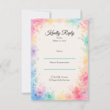 Casamento Romântico com Aquarela Pastel Caprichosa