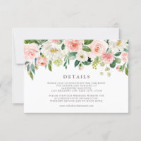 Casamento Romântico de Primavera de Aquarela Bloom