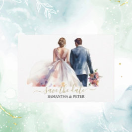 Cartão RSVP Casamento Rustic Classic Boho Floral