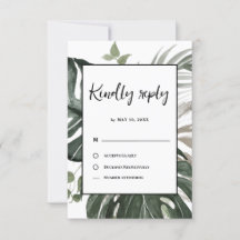 Casamento Rustic Greenery Botanical Watercolor