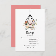 Casamento Rustic Pastel Floral Terrarium