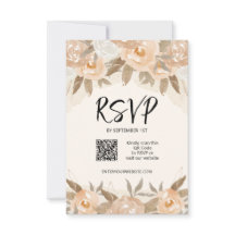 Casamento Rustic Peach Flowers