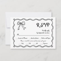 Casamento simulado de arco desenhado à mão