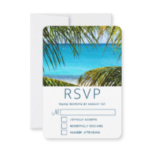 Casamento Tropical de Praia Romântica Turquesa