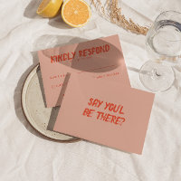 Casamento Único Funky Bold De Diversão Colorida Re