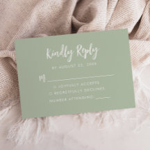 Casamento Verde Sage com Script Moderno