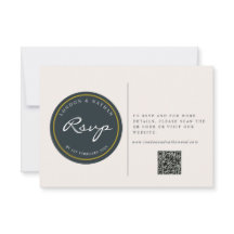 Código QR de Casamento Flamental Botânico Vibrante